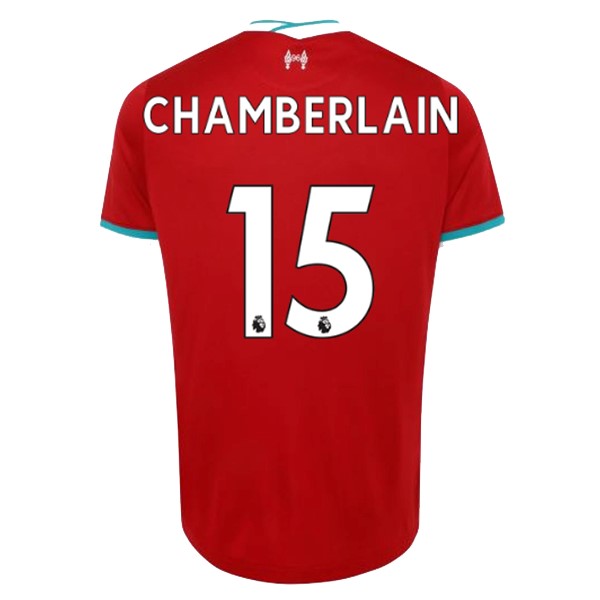 Camiseta Liverpool NO.15 Chamberlain 1ª 2020 2021 Rojo